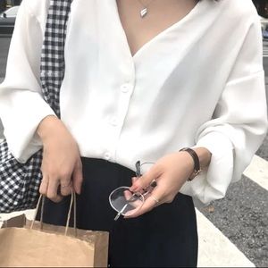YesStyle White Blouse